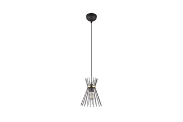 Trio Lighting Rod Taklampe 1L E27 svart/gull - Belysning - Innendørsbelysning & Lamper - Kjøkkenlampe - Taklampe kjøkken