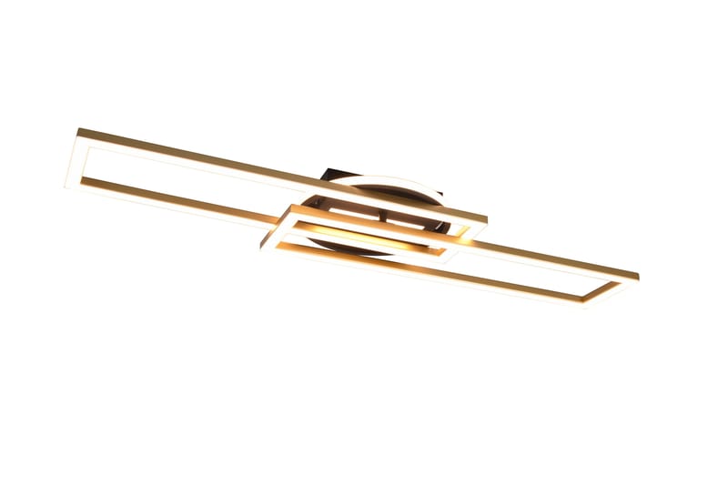 Twister LED-Taklampe Mattmessing/Mattsvart - Belysning - Innendørsbelysning & Lamper - Kjøkkenlampe - Taklampe kjøkken