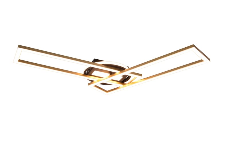 Twister LED-Taklampe Mattmessing/Mattsvart - Belysning - Innendørsbelysning & Lamper - Kjøkkenlampe - Taklampe kjøkken