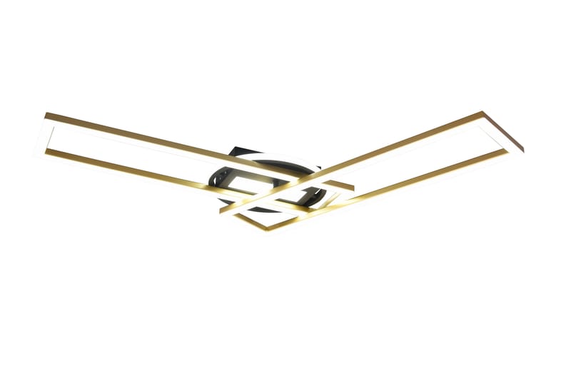 Twister LED-Taklampe Mattmessing/Mattsvart - Belysning - Innendørsbelysning & Lamper - Kjøkkenlampe - Taklampe kjøkken