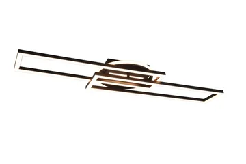 Twister LED-Taklampe Mattsvart - Belysning - Innendørsbelysning & Lamper - Kjøkkenlampe - Taklampe kjøkken