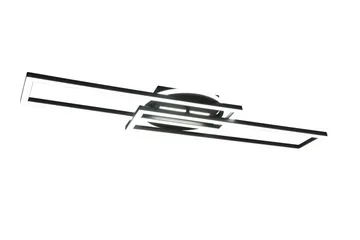 Twister LED-Taklampe Mattsvart - Belysning - Innendørsbelysning & Lamper - Kjøkkenlampe - Taklampe kjøkken