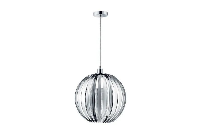 Zucca Taklampe 40 cm 1xE27 krom, Krom