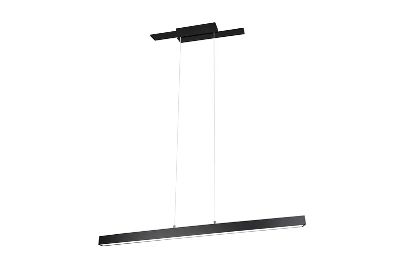 Trio Lighting Belfast LED taklampe matt sort, Matt svart