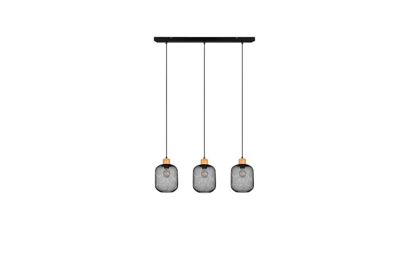 Trio Lighting Calimero taklampe 3L E27 matt svart - Matt svart - Belysning - Innendørsbelysning & Lamper - Kjøkkenlampe - Taklampe kjøkken