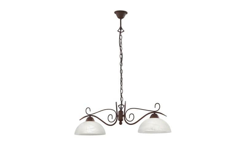 Trio Lighting Country taklampe 2L E27 rustikk - Belysning - Innendørsbelysning & Lamper - Kjøkkenlampe - Taklampe kjøkken