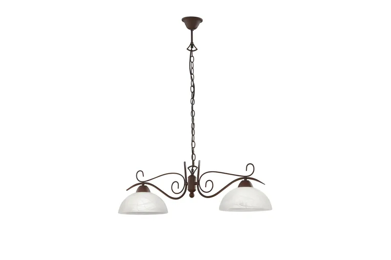 Trio Lighting Country taklampe 2L E27 rustikk, undefined