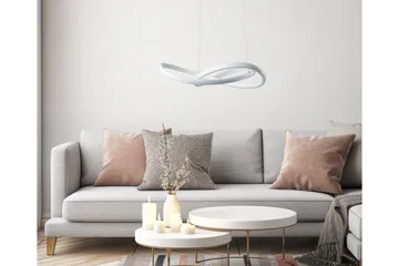 Trio Lighting Course LED taklampe matt hvit 4000K - Belysning - Innendørsbelysning & Lamper - Kjøkkenlampe - Taklampe kjøkken