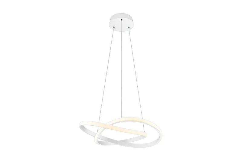 Trio Lighting Course LED taklampe matt hvit 4000K, undefined