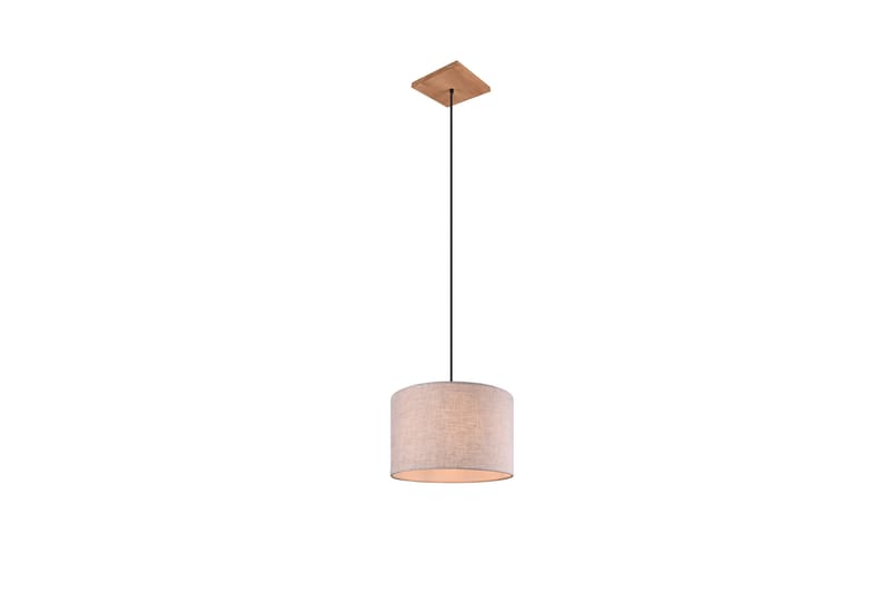 Trio Lighting Elmau taklampe 1L E27 tre/beige - Belysning - Innendørsbelysning & Lamper - Kjøkkenlampe - Taklampe kjøkken