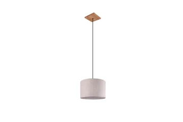 Trio Lighting Elmau taklampe 1L E27 tre/beige - Belysning - Innendørsbelysning & Lamper - Kjøkkenlampe - Taklampe kjøkken