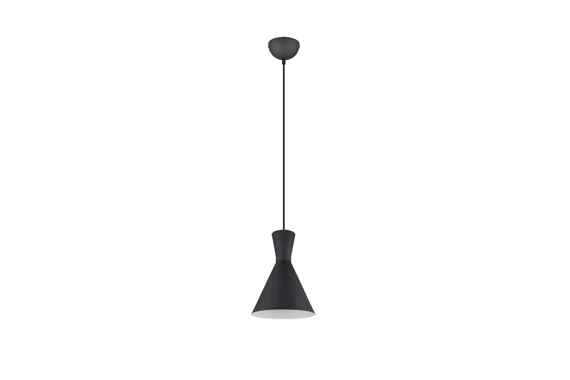 Trio Lighting Enzo taklampe E27 matt sort - Matt svart - Belysning - Innendørsbelysning & Lamper - Kjøkkenlampe - Taklampe kjøkken