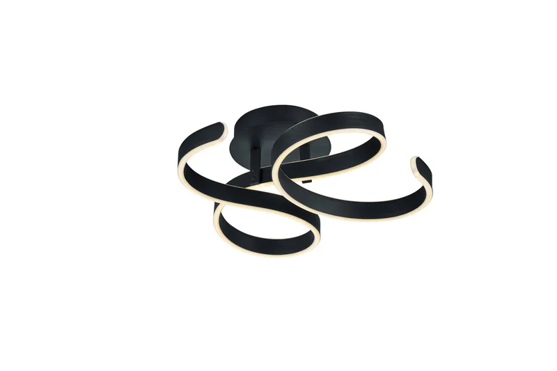 Trio Lighting Francis plafond antrasitt, undefined