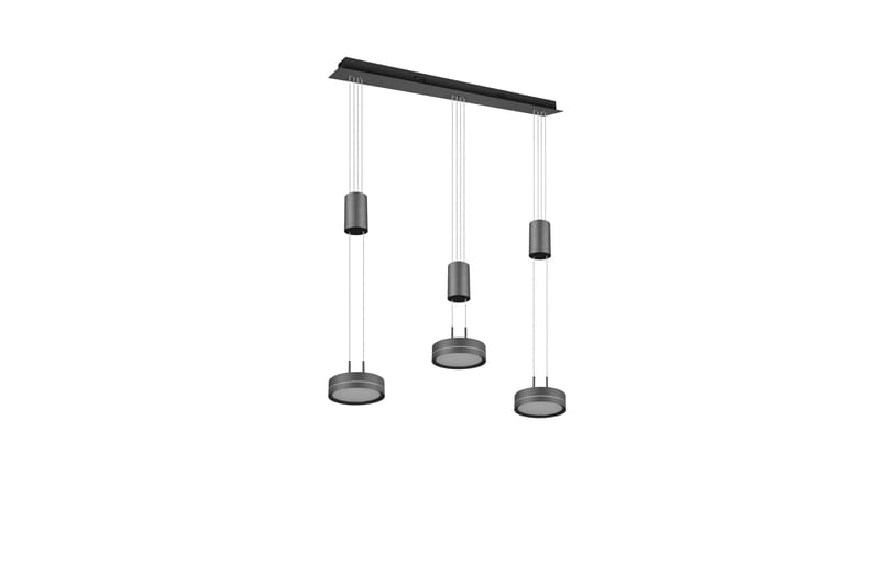 Trio Lighting Franklin LED taklampe 3L antrasitt - Belysning - Innendørsbelysning & Lamper - Kjøkkenlampe - Taklampe kjøkken