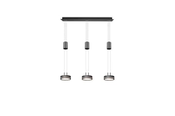Trio Lighting Franklin LED taklampe 3L antrasitt - Belysning - Innendørsbelysning & Lamper - Kjøkkenlampe - Taklampe kjøkken