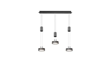 Trio Lighting Franklin LED taklampe 3L antrasitt - Belysning - Innendørsbelysning & Lamper - Kjøkkenlampe - Taklampe kjøkken