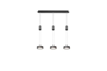 Trio Lighting Franklin LED taklampe 3L antrasitt - Belysning - Innendørsbelysning & Lamper - Kjøkkenlampe - Taklampe kjøkken