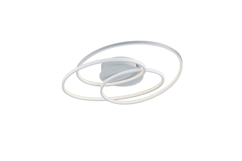 Trio Lighting Gale plafond 60 cm matt hvit - Belysning - Innendørsbelysning & Lamper - Kjøkkenlampe - Taklampe kjøkken