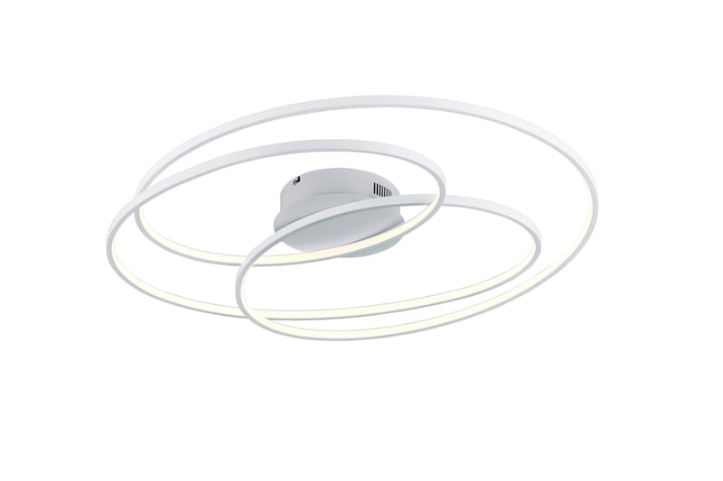 Trio Lighting Gale plafond 80 cm matt hvit - Belysning - Innendørsbelysning & Lamper - Kjøkkenlampe - Taklampe kjøkken