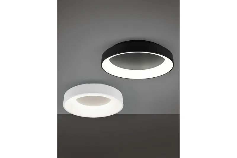 Trio Lighting Girona LED plafond 60cm matt svart - Matt svart - Belysning - Innendørsbelysning & Lamper - Kjøkkenlampe - Taklampe kjøkken