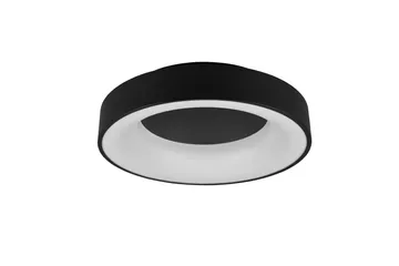 Trio Lighting Girona LED plafond 45cm matt svart - Matt svart - Belysning - Innendørsbelysning & Lamper - Kjøkkenlampe - Taklampe kjøkken