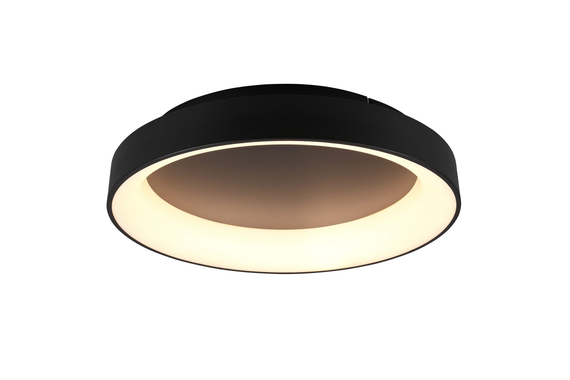Trio Lighting Girona LED plafond 60cm matt svart - Matt svart