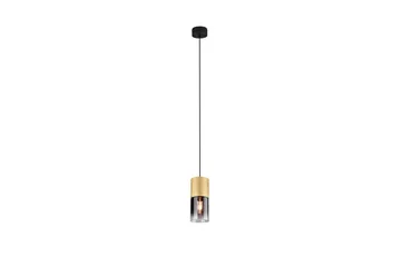 Trio Lighting Robin taklampe 1L E27 matt messing/røkfarget - Belysning - Innendørsbelysning & Lamper - Kjøkkenlampe - Taklampe kjøkken