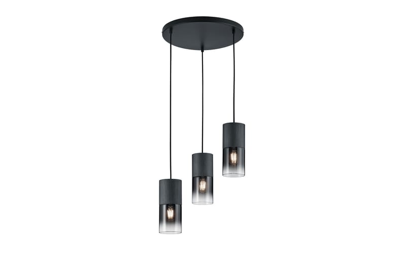 Trio Lighting Robin taklampe 3L E27 matt svart - Belysning - Innendørsbelysning & Lamper - Kjøkkenlampe - Taklampe kjøkken
