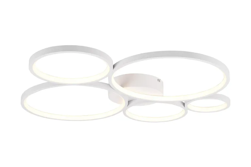 Trio Lighting Rondo LED plafond matt hvit 5L - Belysning - Innendørsbelysning & Lamper - Kjøkkenlampe - Taklampe kjøkken