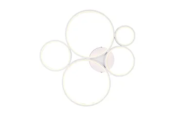 Trio Lighting Rondo LED plafond matt hvit 5L - Belysning - Innendørsbelysning & Lamper - Kjøkkenlampe - Taklampe kjøkken