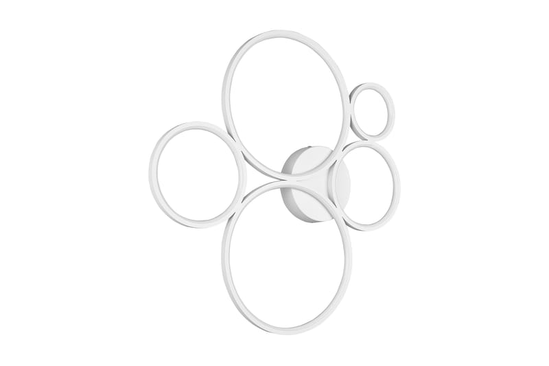 Trio Lighting Rondo LED plafond matt hvit 5L - Belysning - Innendørsbelysning & Lamper - Kjøkkenlampe - Taklampe kjøkken