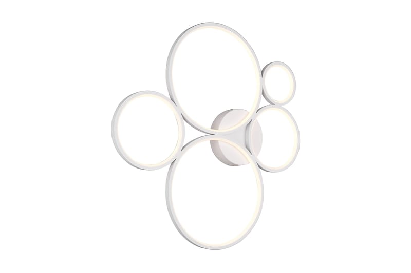 Trio Lighting Rondo LED plafond matt hvit 5L - Belysning - Innendørsbelysning & Lamper - Kjøkkenlampe - Taklampe kjøkken