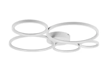 Trio Lighting Rondo LED plafond matt hvit 5L - Belysning - Innendørsbelysning & Lamper - Kjøkkenlampe - Taklampe kjøkken