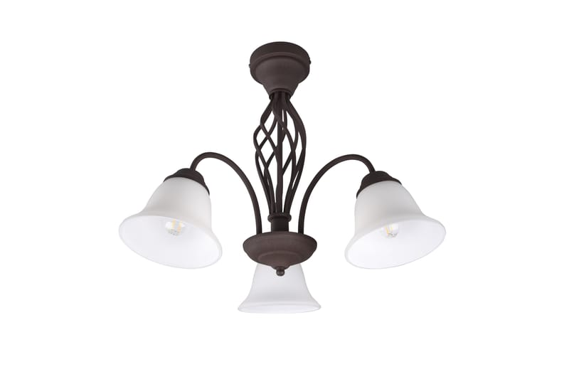 Trio Lighting Rostica plafond 3L E27 rustikk - Belysning - Innendørsbelysning & Lamper - Kjøkkenlampe - Taklampe kjøkken
