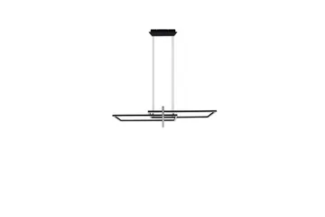 Trio Lighting Salinas LED taklampe matt svart - Matt svart - Belysning - Innendørsbelysning & Lamper - Kjøkkenlampe - Taklampe kjøkken