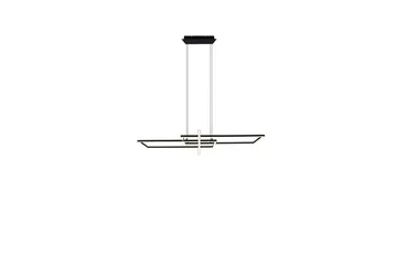 Trio Lighting Salinas LED taklampe matt svart - Matt svart - Belysning - Innendørsbelysning & Lamper - Kjøkkenlampe - Taklampe kjøkken