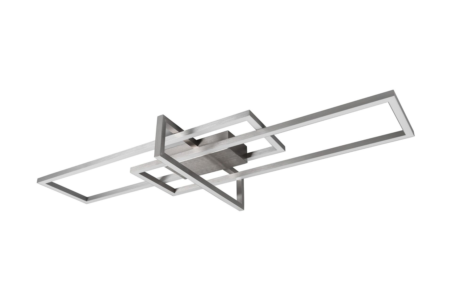 Trio Lighting Salinas LED plafond børstet stål -