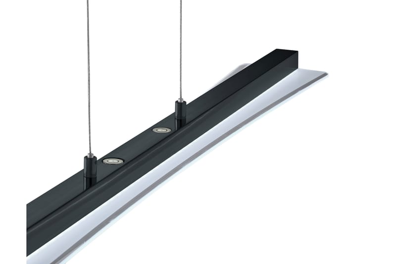 Trio Lighting Smash LED taklampe matt sort - Matt svart/Hvit - Belysning - Innendørsbelysning & Lamper - Kjøkkenlampe - Taklampe kjøkken