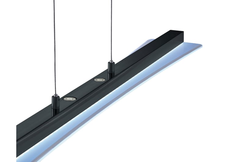 Trio Lighting Smash LED taklampe matt sort - Matt svart/Hvit - Belysning - Innendørsbelysning & Lamper - Kjøkkenlampe - Taklampe kjøkken