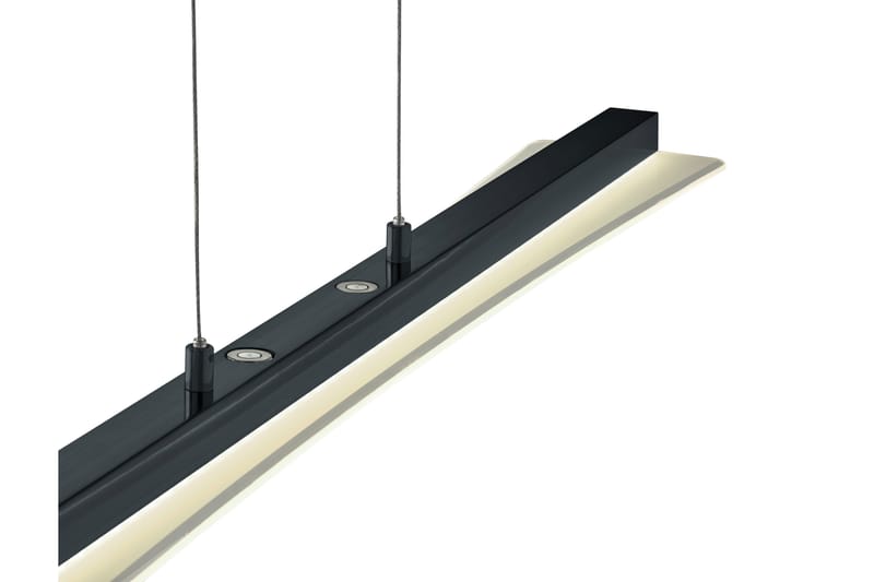 Trio Lighting Smash LED taklampe matt sort - Matt svart/Hvit - Belysning - Innendørsbelysning & Lamper - Kjøkkenlampe - Taklampe kjøkken