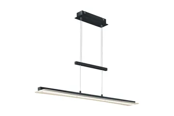 Trio Lighting Smash LED taklampe matt sort - Matt svart/Hvit - Belysning - Innendørsbelysning & Lamper - Kjøkkenlampe - Taklampe kjøkken