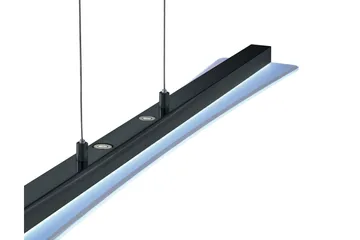 Trio Lighting Smash LED taklampe matt sort - Matt svart/Hvit - Belysning - Innendørsbelysning & Lamper - Kjøkkenlampe - Taklampe kjøkken