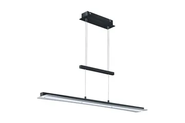 Trio Lighting Smash LED taklampe matt sort - Matt svart/Hvit - Belysning - Innendørsbelysning & Lamper - Kjøkkenlampe - Taklampe kjøkken