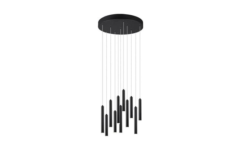 Trio Lighting Tubular LED taklampe 40 cm matt svart - Belysning - Innendørsbelysning & Lamper - Kjøkkenlampe - Taklampe kjøkken