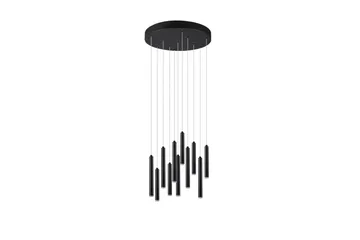 Trio Lighting Tubular LED taklampe 40 cm matt svart - Belysning - Innendørsbelysning & Lamper - Kjøkkenlampe - Taklampe kjøkken
