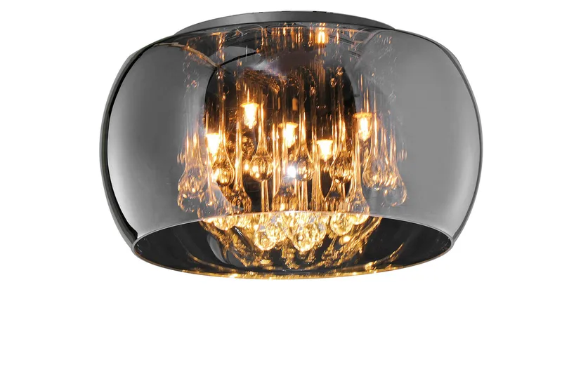 Trio Lighting Vapore plafond 5L G9 krom, undefined