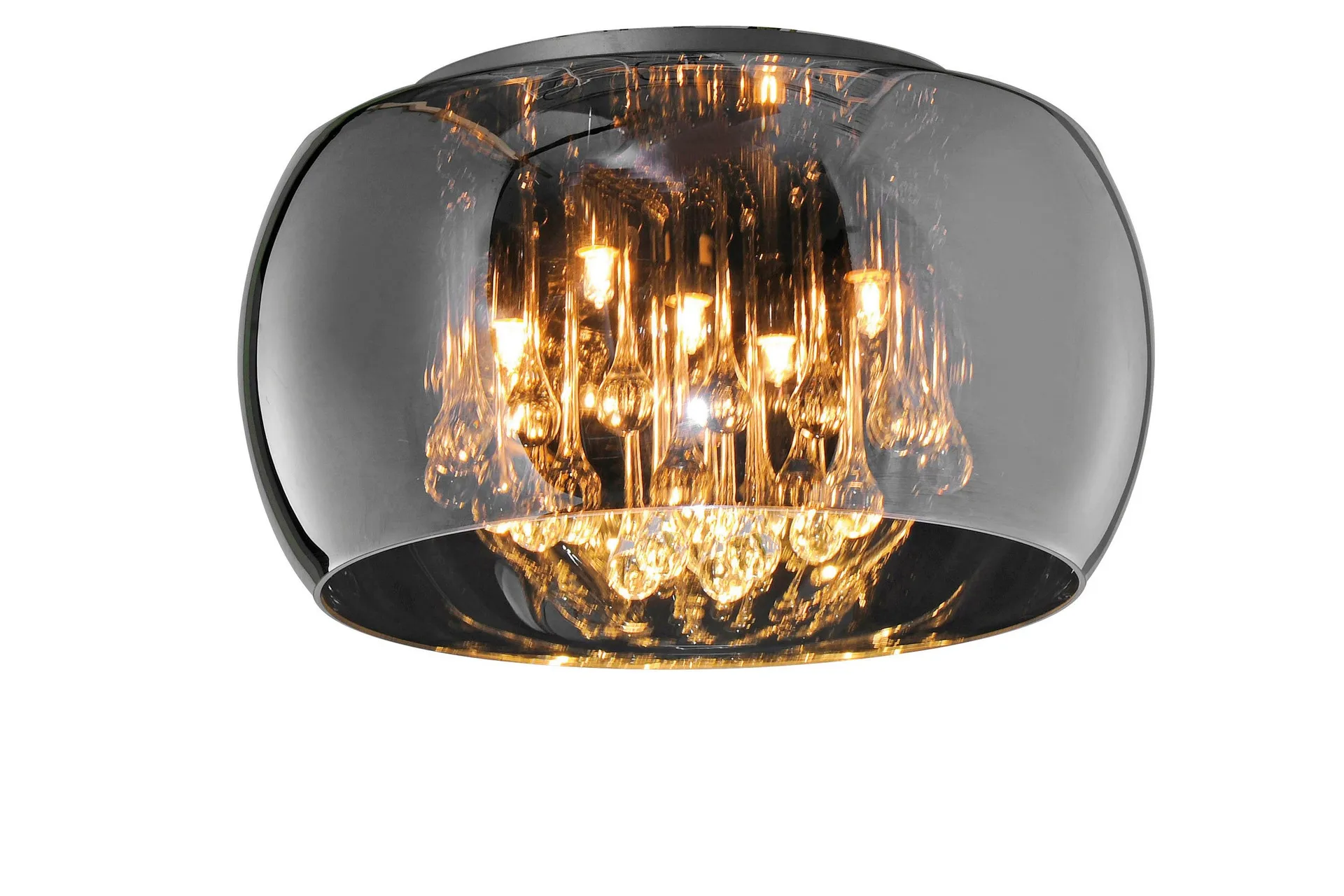Trio Lighting Vapore plafond 5L G9 krom -