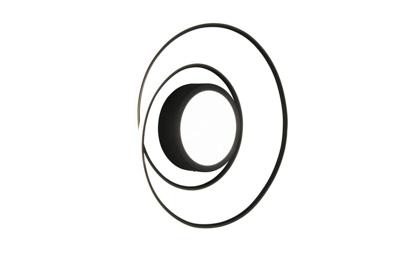 Trio Lighting Yava LED plafond matt svart - Belysning - Innendørsbelysning & Lamper - Kjøkkenlampe - Taklampe kjøkken