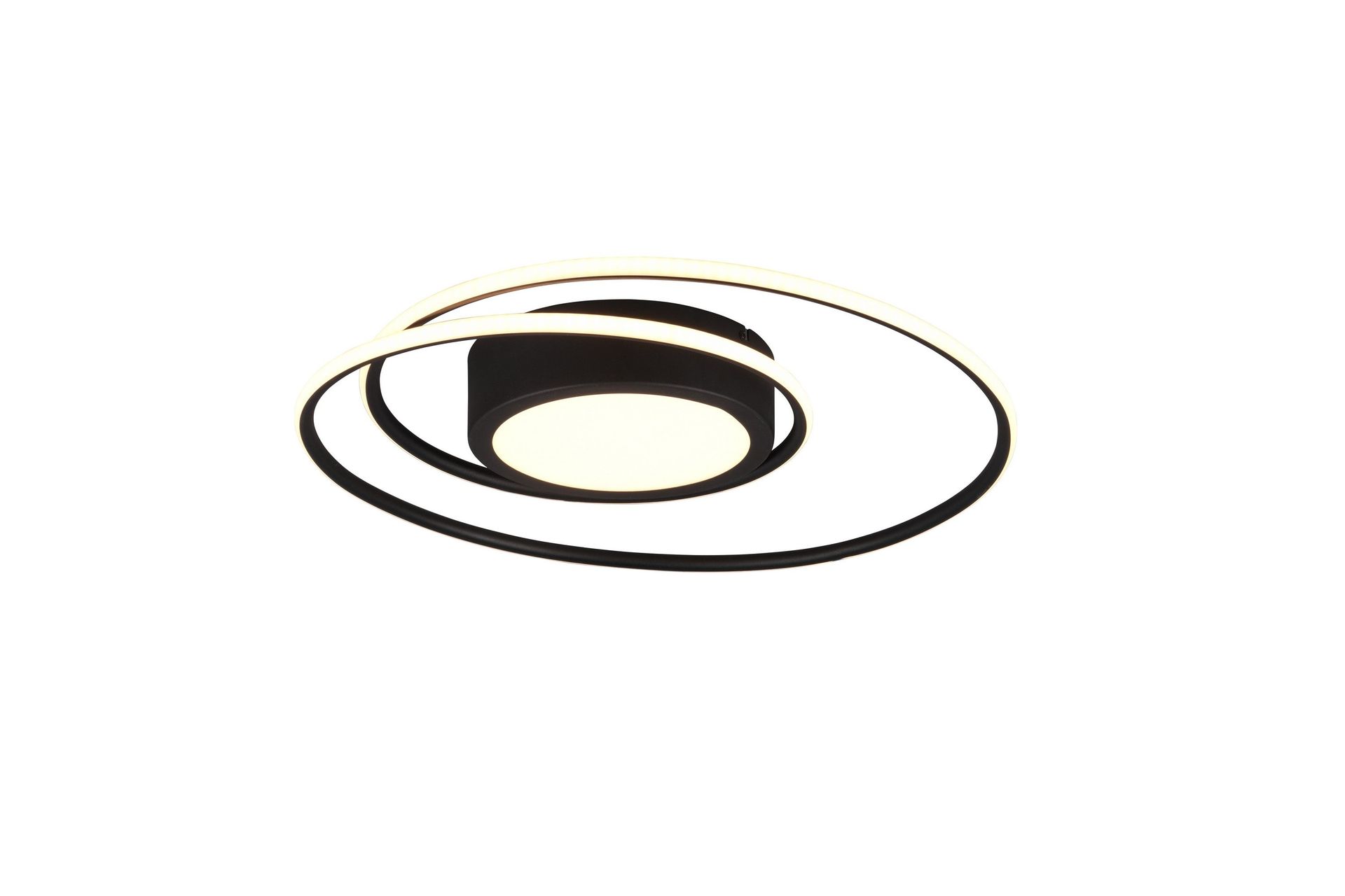 Trio Lighting Yava LED plafond matt svart -