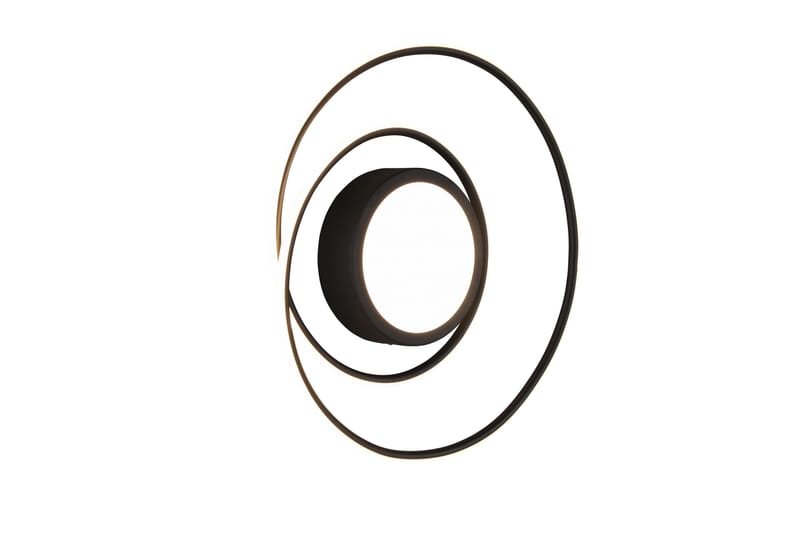 Trio Lighting Yava LED plafond matt svart - Belysning - Innendørsbelysning & Lamper - Kjøkkenlampe - Taklampe kjøkken